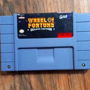 Nintendo (SNES) Wheel of Fortune Video Game